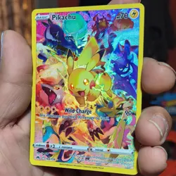 Pokemon Pikachu TCG Card Crown Zenith 160/159 Holo Secret Rare NM/Mint Condition - Image 4
