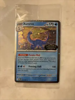 Aurorus 024/088 - Cosmo Holo - Pokemon Perfect Order Stamped Promo SEALED - Image 1