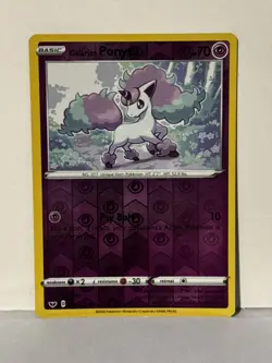 Galarian Ponyta Reverse Holo 081/202 SWSH01: Sword & Shield Base Set NM Pokemon - Image 1
