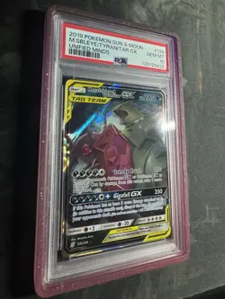 PSA 10 Mega Sableye & Tyranitar GX Tag Team #126/236 Pokemon Unified Minds - Image 4