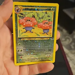 Pokemon Vileplume Jungle Holo Rare 17/18 70 HP Stage 2 English 2000 - Image 3
