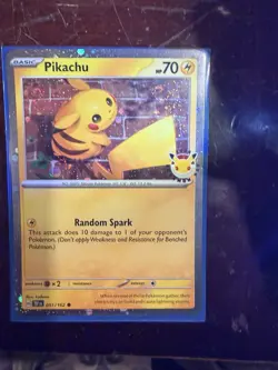 Pikachu (Pokemon Day 2026) 051/162 DOUBLE SWIRL 🌀🌀 - Image 1
