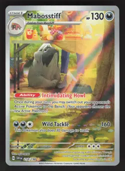 Mabosstiff 218/198 Pokemon TCG SV01: Scarlet & Violet Base Set NM - Image 1