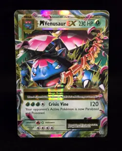 Pokemon TCG - M VENUSAUR EX - 2/108 - HOLO ULTRA RARE - XY: EVOLUTIONS 2016 - MP - Image 1