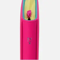 Vault X 9-Pocket Exo-Tec Zip SV9 Pokemon Binder Journey Together LE*- Neon Pink - Image 2