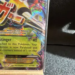 Pokemon M Beedrill EX Holo Promo XY158 Mega 200 HP XY English - Image 3