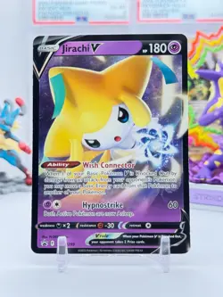 JIRACHI V - 299 HOLO SWORD & SHIELD PROMO POKEMON NM/M SWSH299 - Image 1