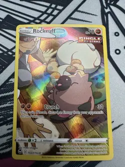 Pokemon TCG Rockruff Trainer Gallery Silver Tempest TG07/TG30 NM - Image 2