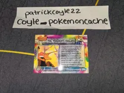 The Trainer's Failure #22 Holo Pokemon Topps The First Movie NM front/VLP back - Image 5