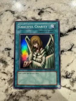 YU-GI-OH! Graceful Charity DLG1-EN089, Super Rare/ NM - Image 1