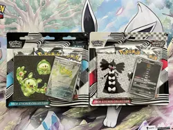 Pokemon Black Bolt and White Flare Tech Sticker Collection Set of 2 (5) - Image 1