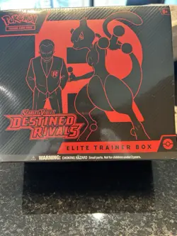 Pokemon TCG Scarlet & Violet Destined Rivals Elite Trainer Box ETB Sealed - Image 1