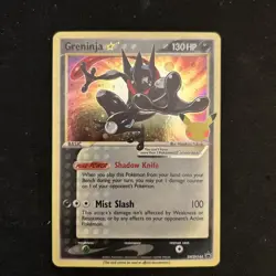 Pokemon Greninja Gold Star Promo SWSH144 Celebrations 25th Anniversary - MP - Image 1