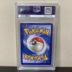 1999 Pokemon TCG Fossil #7 HITMONLEE HOLO PSA 5 Graded, 7/62 - Image 2