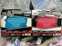 Pokemon Black Bolt and White Flare Tech Sticker Collection Set of 2 (4) - Image 2