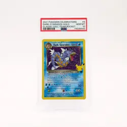 Dark Gyarados - 8/82 Celebrations PSA 10 25th Classic Holo Pokemon - GEM MT - Image 1