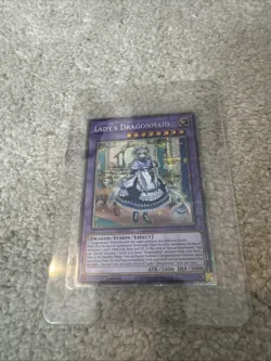 YuGiOh - Lady’s Dargonmaid - BLMM-EN049 - Starlight Rare - 1st Edition - Image 1