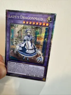 YuGiOh - Lady’s Dargonmaid - BLMM-EN049 - Starlight Rare - 1st Edition - Image 5