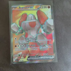 Regirock GX 74/145 SM Guardians Rising Full Art Ultra Rare Holo Pokemon TCG (EN) - Image 1