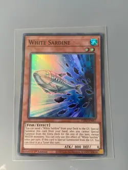 White Sardine - 1st Edition Super Rare - PHNI-EN007 Yugioh - Image 1