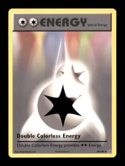 DOUBLE COLORLESS ENERGY 90/108 UC EVOLUTIONS POKEMON LP - Image 1