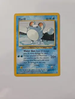 Marill 29 Promo Wizards Black Star Promos Pokemon Heavily Played Damaged - Image 1