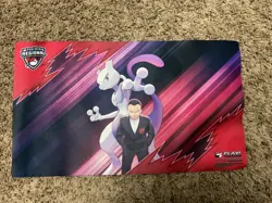 Mewtwo & Giovanni Pokemon Regional Championships Playmat Pokemon TCG - Image 1