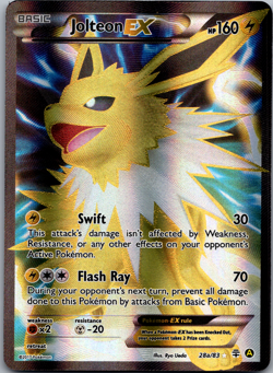 Jolteon EX 28a/83 Generations Radiant Collection Pokemon English [NM] - Image 1