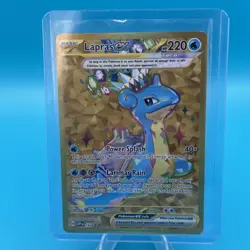 Lapras ex - SVP164 Black Star Promo Gold Pokemon - - Image 1