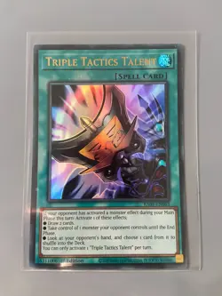 Triple Tactics Talent - 1st Edition Ultra Rare - RA01-EN063 Yugioh - Image 1