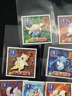 Pokemon Amada Sticker Lot 1997 3 - Image 2