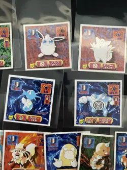 Pokemon Amada Sticker Lot 1997 3 - Image 3