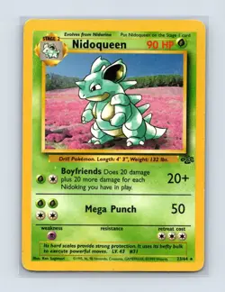 Nidoqueen 23/64 Rare Jungle Pokemon Unlimited Lightly Played - Image 1