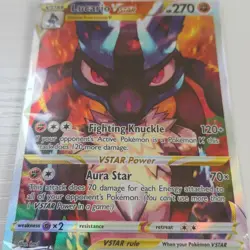Pokemon TCG Lucario VSTAR SWSH291 Sword & Shield Black Star Promos - SEALED - Image 3