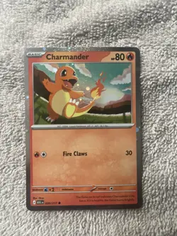 English Pokemon Ascended Heroes Promo: Charmander #20 Cosmo Holo - Image 1