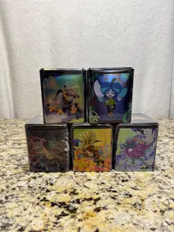 Pokemon Stacking Tin TCG Lot of 5. Factory sealed. **NEW** - Image 1
