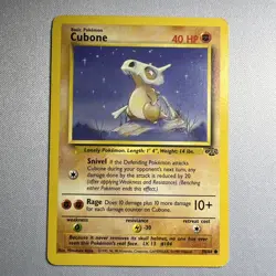 Cubone 50/64 Pokemon Jungle Unlimited MP/HP - Image 1