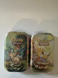 Pokemon TCG Prismatic Evolutions Mini-Tin Lot of 2 New Sealed Booster Packs - Image 1
