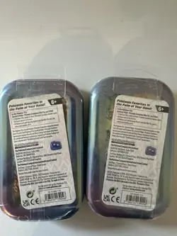 Pokemon TCG Prismatic Evolutions Mini-Tin Lot of 2 New Sealed Booster Packs - Image 2