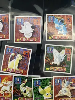Pokemon Amada Sticker Lot 1997 2 - Image 4