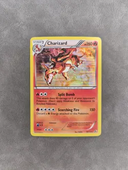Pokemon TCG Charizard 19/113 Holo Rare Legendary Treasures - NM - Image 1