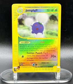Jumpluff 17/147 Reverse Holo Pokemon Aquapolis 2002 Wotc Vintage LP/MP - Image 2