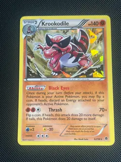 Krookodile (62/98) Emerging Powers - Cracked Ice - 2011 - NM - Pokemon TCG - Image 1