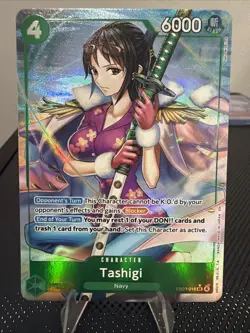 Tashigi EB03-018 - One Piece EB03 Heroines Edition Alt Art - Image 1
