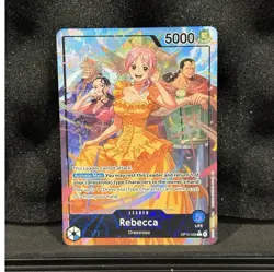 Bandai One Piece CCG Rebecca Leader OP15-039 5000 Power - Image 1