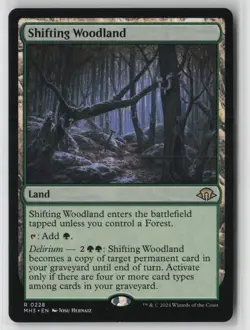 Shifting Woodland 228 Rare Modern Horizons 3 Near Mint - Image 1