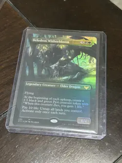 FOIL BORDERLESS Beledros Witherbloom - Strixhaven (Magic/MTG) Near Mint - Image 1