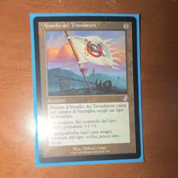 Wizards Magic: The Gathering Vanquisher's Banner Artifact 2020 Italian #402 - Image 1
