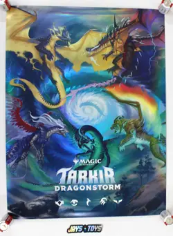 Magic the Gathering Tarkir Dragonstorm Set 24" x 18" Poster - Image 1