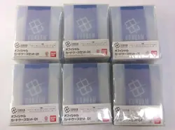 Gundam Card Game Official Case Set 01 Of 6 - Image 1